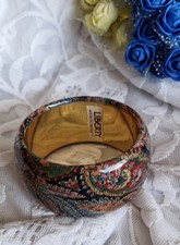 Ladies Vintage Wide Bracelet Bangle Liberty Made  In Denmark