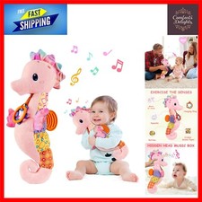 Soft Musical Baby Seahorse Toy