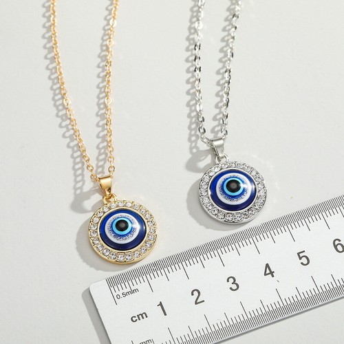 Evil eye necklace - eye,