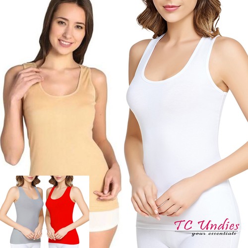 Womens ribbed vests 100 - vests, 100%