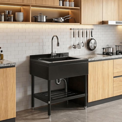 Utility sink freestanding - sink,