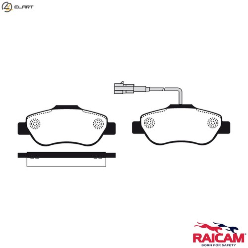 Brake pad set disc - brake,