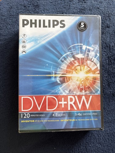 Phillips dvd 7gb 120 min - dvd+rw,