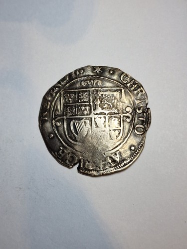 Charles hammered shilling - charles,