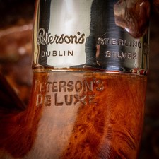 Peterson System De Luxe 11s Smooth Natural 1972 Pipe Pipa