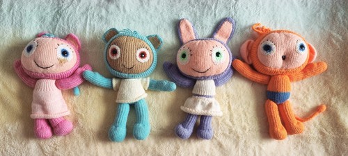 Waybuloo knitted stuffed toy - waybuloo,