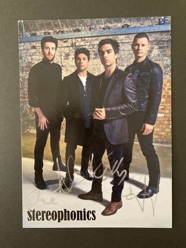 Stereophonics large signed