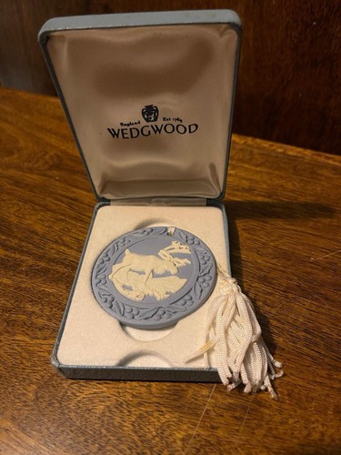 Blue embossed wedgwood england - wedgwood,