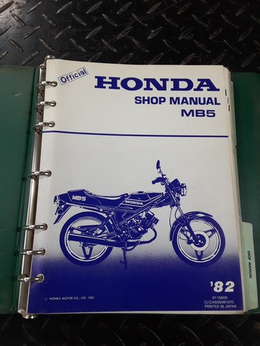 Oem 1982 honda mb5 motorcycle - 1982,