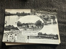 Old Unused Postcard Stamford