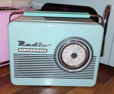 Retro Style Radio Novelty Tin
