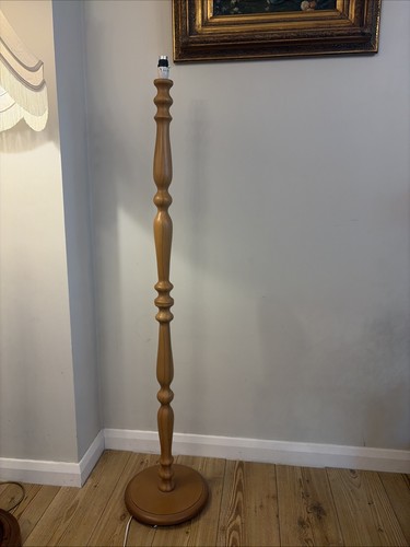 Vintage solid wood turned - wood,