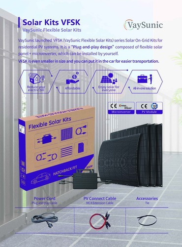Top quality plug - plug-in, solar
