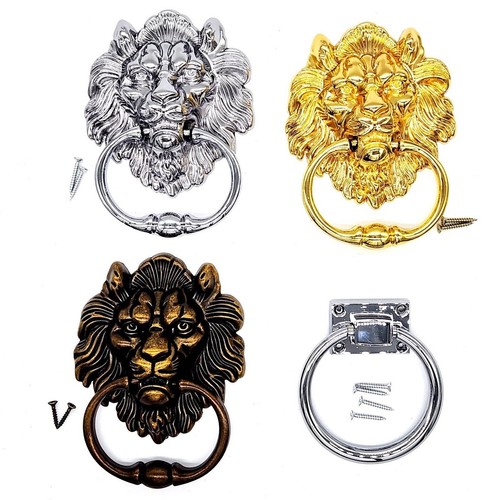 Lion head knocker dining - lion, knocker,