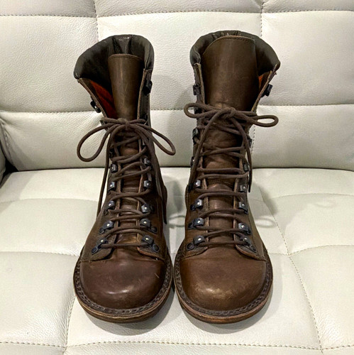 Trippen brown leather lace - trippen, lace-up
