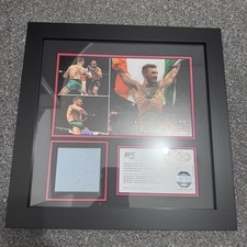 UFC McGregor Vs Aldo Framed Canvas Limited Edition 1 Of 100
