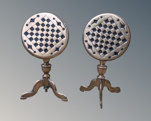 Pair georgian candle - pair,