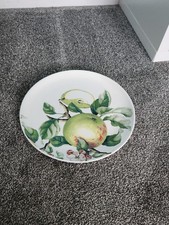Portmeirion Large Dinner Plate Eden Pattern   Excellent Cond  Green Apple.