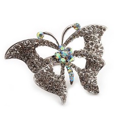 Large Clear & AB Diamante