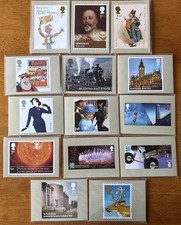 2012  PHQ CARDS ROYAL MAIL STAMPCARDS COMPLETE YEAR SET MINT IN PACKS 14 SETS 