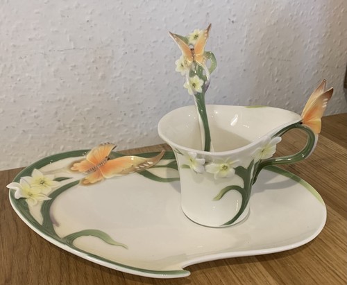Vtg rare graff porcelain 3pc - vtg,