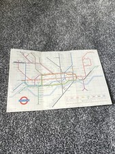 1965 London Tube Map. Fast