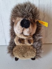 Steiff Hedgehog Soft Toy Plush With Ear Button Approx 6"