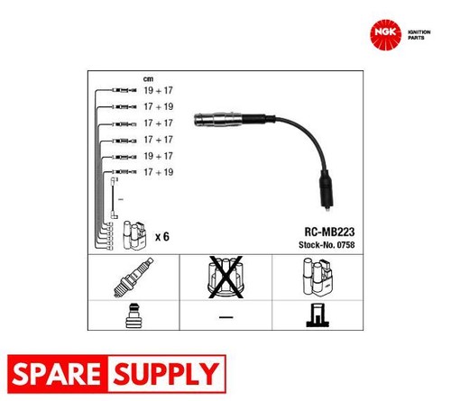 Ignition cable kit for - kit,