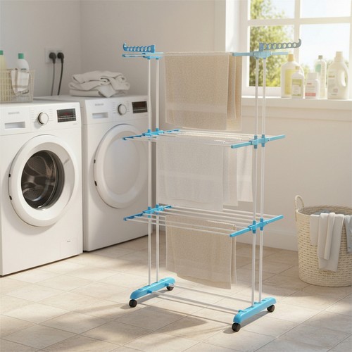 Indoor clothes airer - clothes,