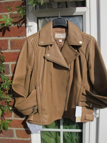 Michael kors leather jacket - michael,