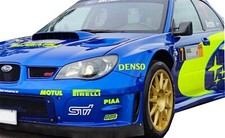 10x Yellow Subaru WRX WRC