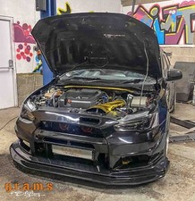 Varis Style Front Bumper + CARBON Lip for Mitsubishi Lancer Evo X v8