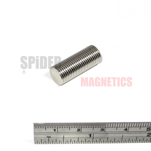 Strong thin 10x1 magnets - 25,