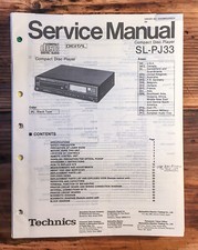 Technics SL-PJ33 CD Player