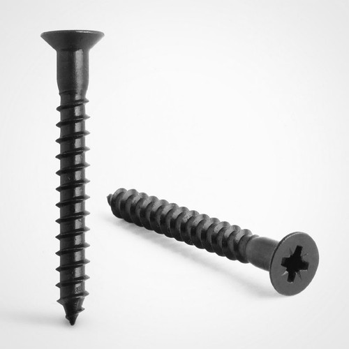 Black stainless steel - black, wood
