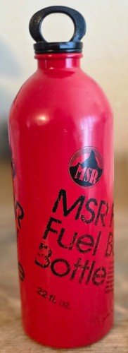 Msr fuel bottle - fuel, red