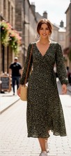 Floral Animal Print Dress Size