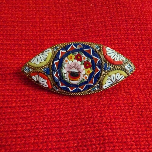 Antique italian micro mosaic - italian,