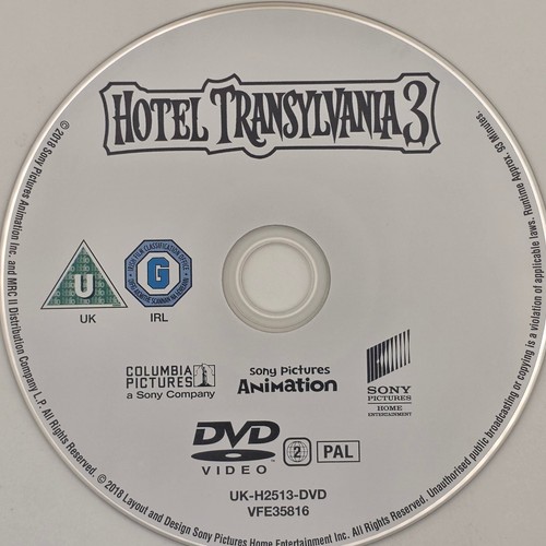 Hotel transylvania dvd pal - transylvania,