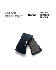 Sinter kart rear brake pads S-205 medium Kelgate, Gearbox, 250