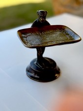 Vintage Bronze Monkey Tray