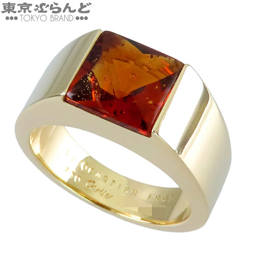 Cartier tank ring citrine - cartier,