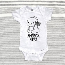 America First Cute Dinosaur
