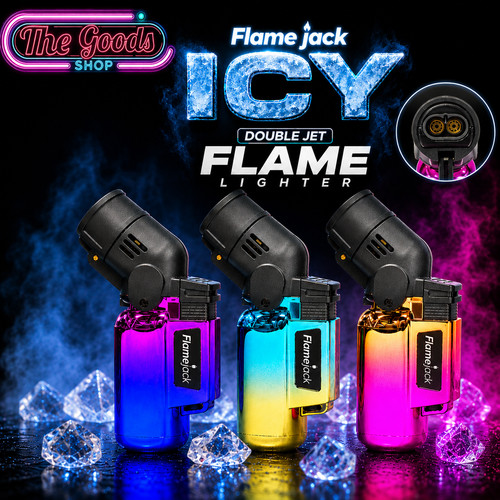Flame jack angled - jack, double