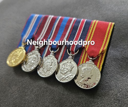 Miniature medal jubilee set - miniature,