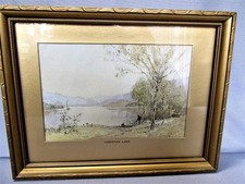 SMALL FRAMED PRINT 'CONISTON