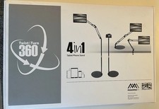 360° Universal Adjustable Floor Stand Holder For iPad/Tablet/Phone 4~12.9" UK