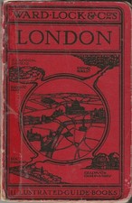WARD LOCK RED GUIDE - LONDON & ITS ENVIRONS - 1940s - 55th edition -  maps/plans