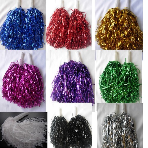 Pair cheerleader pompoms - pair,