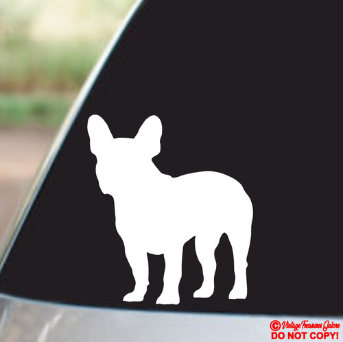 French bulldog vinyl decal - bulldog,